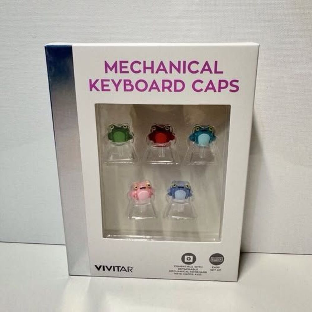 Vivitar Mechanical Keyboard Caps Frogs 5 per Set